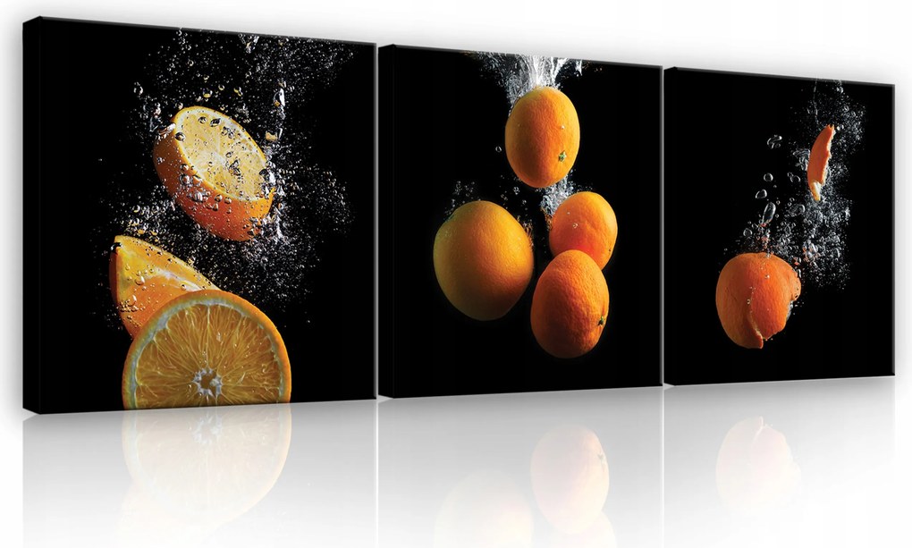 Kép a konyhába triptichon Gyümölcs sorozat 3részes Vászon