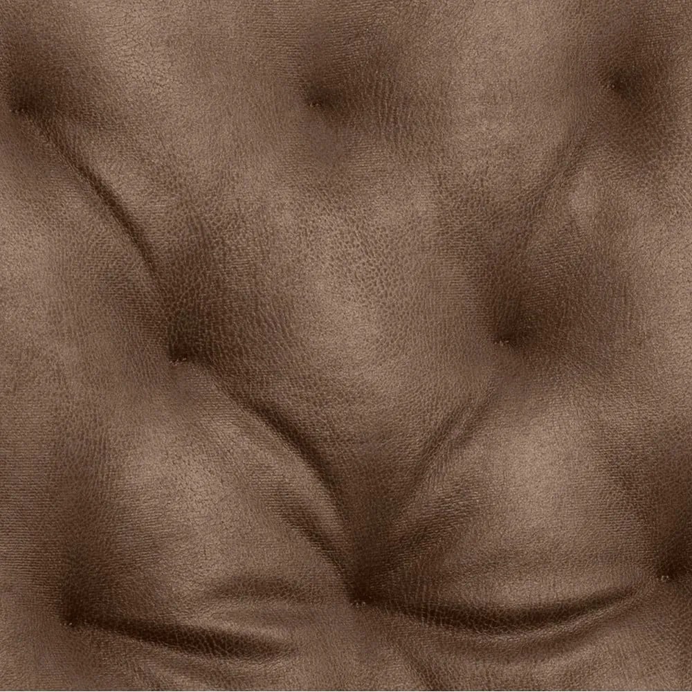 Barna bőrutánzat étkezőszék szett 2 db-os Kira – Actona