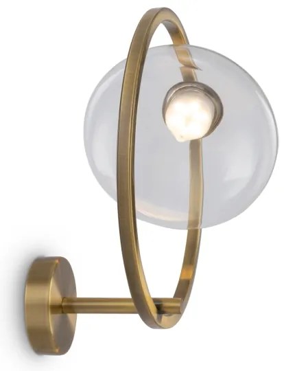 Maytoni MOD327WL-L5BS3K1 - LED Fali lámpa LUNARE LED/5W/230V réz