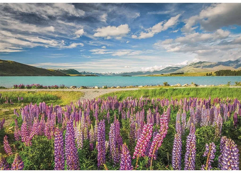 Új-Zéland Lake Tekapo 1500 db-os compact puzzle Clementoni