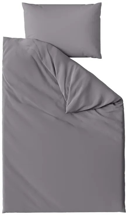 Pamut ágynemű STANDO szürke Ágyneműhuzat mérete: 2 db 70 x 90 cm | 200 x 220 cm