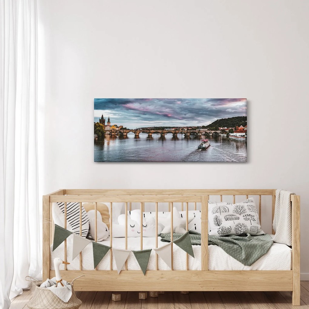 Vltava képe (120x50 cm)