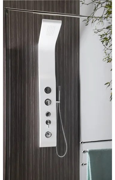 Aqualine - Zuhanypanel YUKI matt fehér