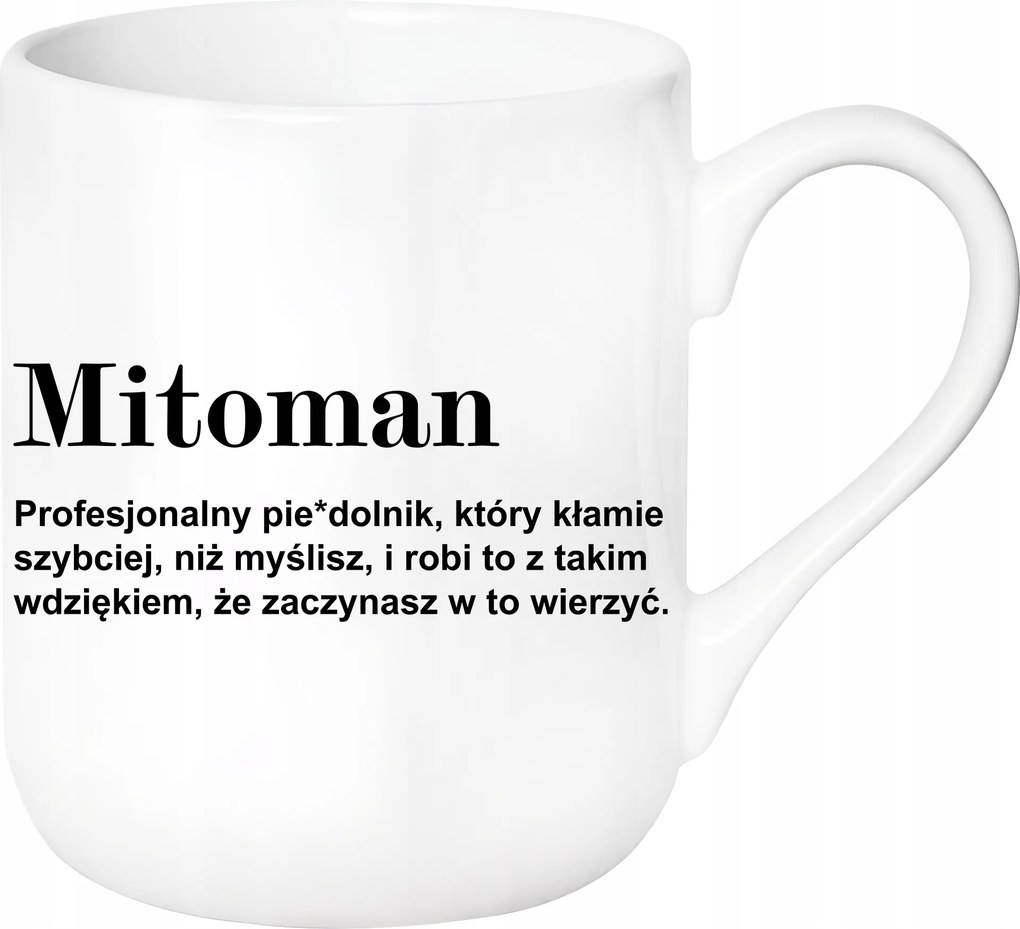 Mitoman Bögre vicces Születésnapi Ajándék Karácsony 330 ml Csomagolás