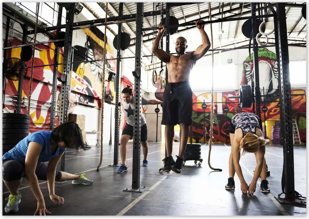 Poszterek 100x70 Edzőterem Edzés Teljesítmény