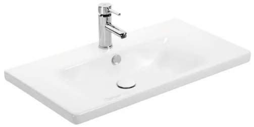 Sharp 100 cm komplett fürdőszoba bútor LED világítással, fehér, fali