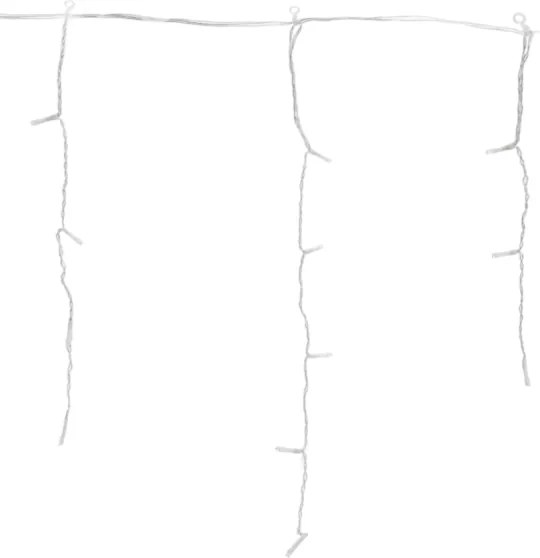 Brilagi - LED kültéri karácsonyi fényfüzér 400xLED/8 üzemmód 23x0,6m IP44 hideg fehér