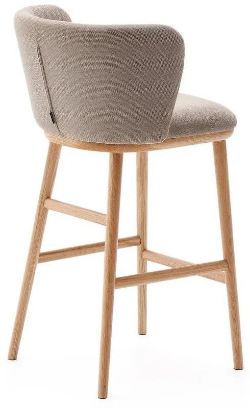 Világosbarna bárszék (ülésmagasság 65 cm) Ciselia – Kave Home