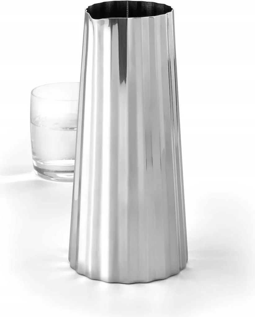 Philippi Stripes Acél víztartály 1 l Ezüst polírozott