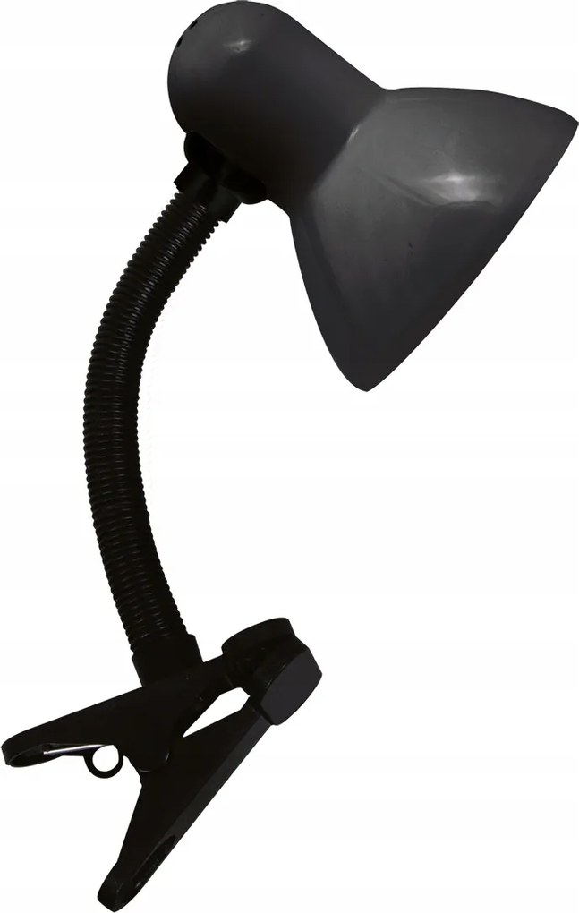 Asztali lámpa Tola E27 fekete klipsz