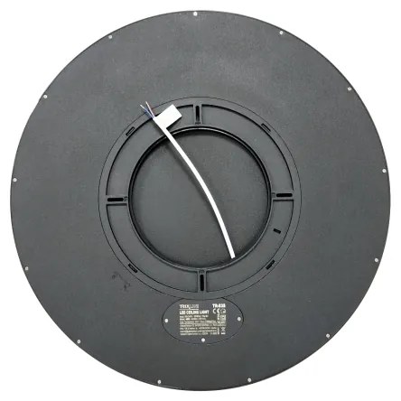 LED mennyezeti lámpa LED/40W/230V 3000/4000/6500K Ø 50 cm fekete