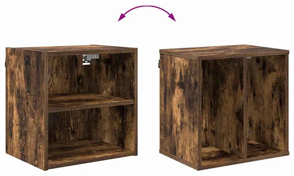 Függő szekrény Riga Füstölt tölgy 40 x 29,5 x 40 cm Faanyag