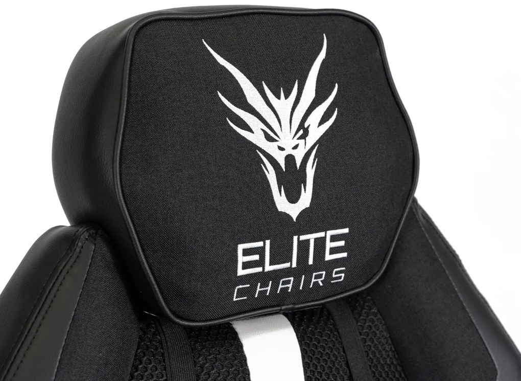 Gamer/Irodai Forgószék Fekete/Fehér Színben. NEXON