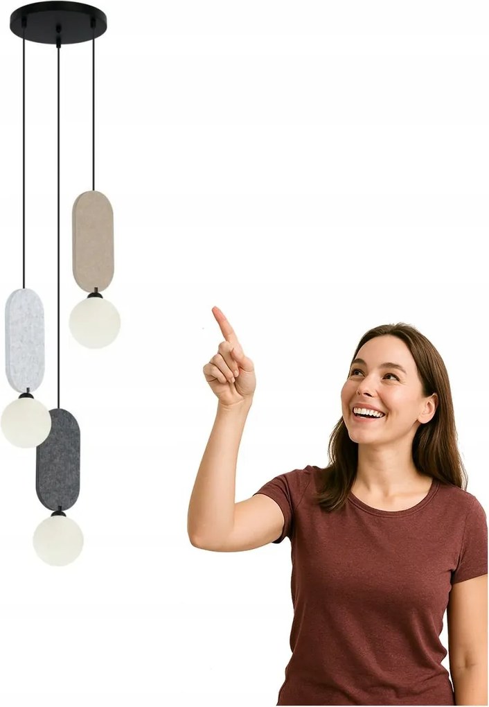 Lorenzo függőlámpa PND-59815B-3-MLTI Italux