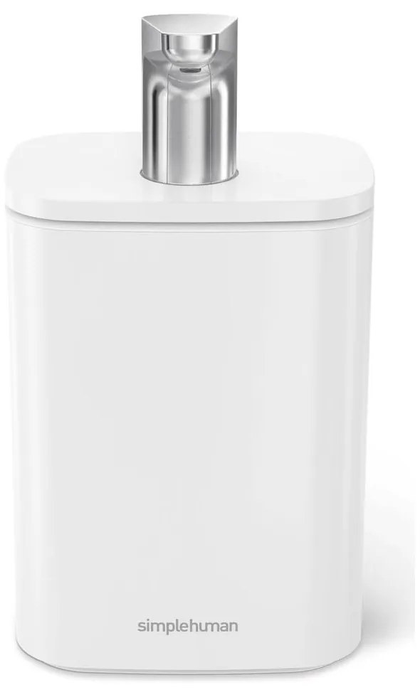 Fehér acél szappanadagoló 473 ml Pulse – simplehuman