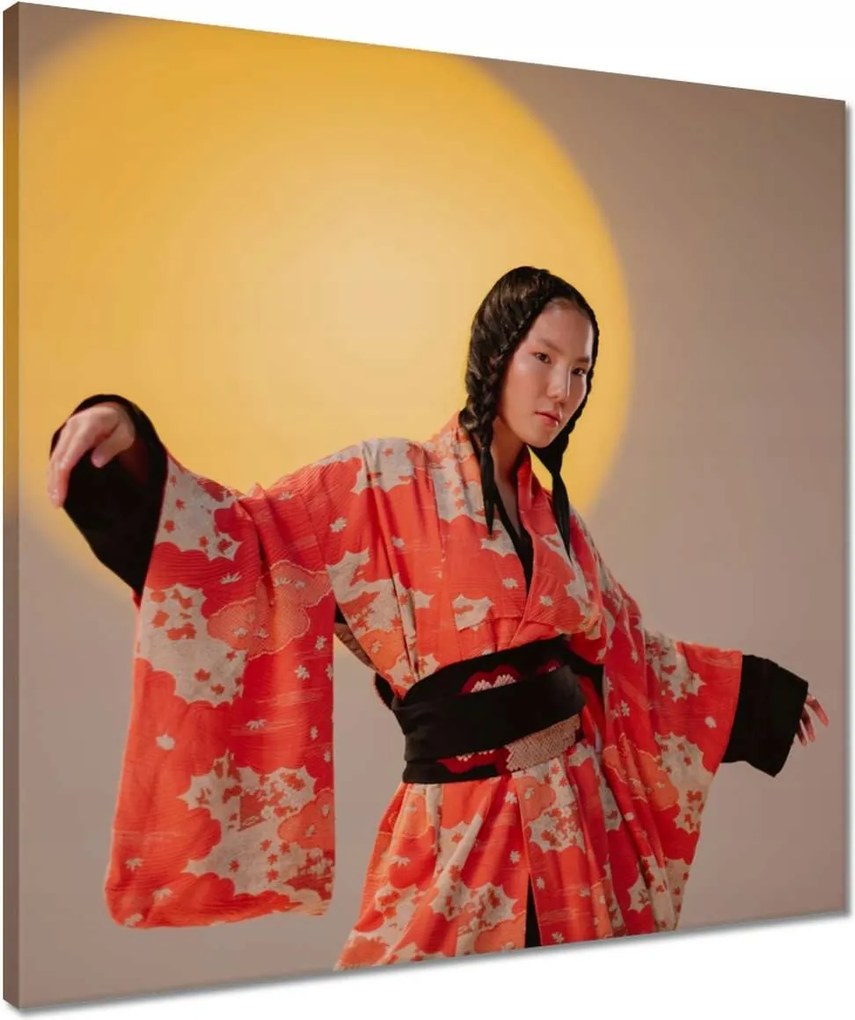 Vászonkép 50x50 Keleti pózban