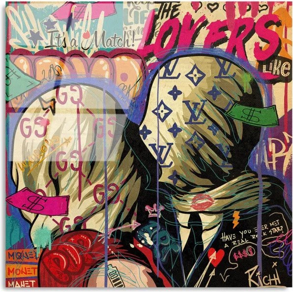 Üvegkép, 50×50 cm – UV-838