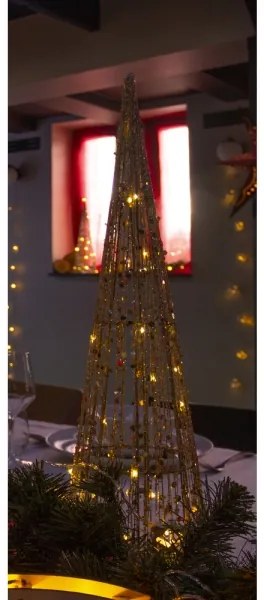 Retlux - LED Karácsonyi dekoráció LED/2xAA 40 cm kúp