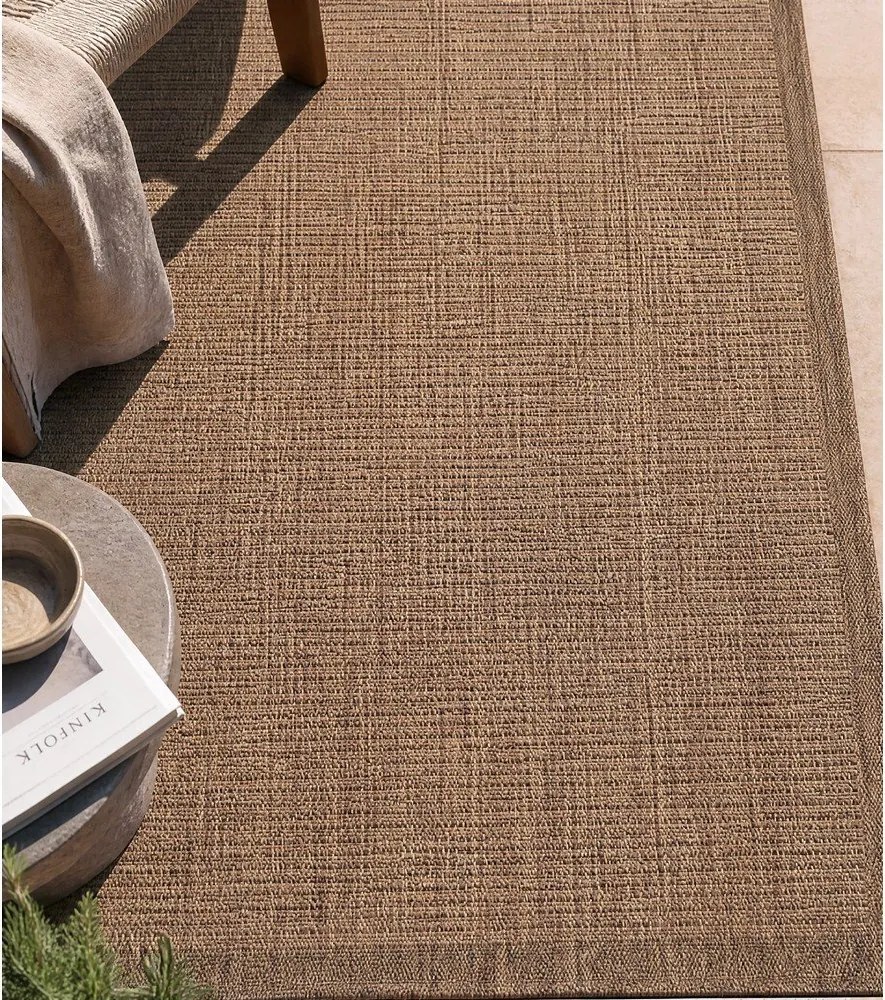 Natúr színű kültéri-beltéri szőnyeg 60x100 cm Giza 1410 – Ayyildiz Carpets