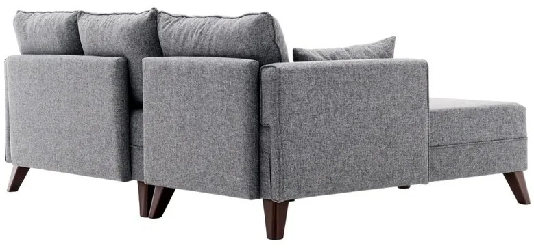 Bella Corner Bal 2 Grey kinyitható sarokkanapé