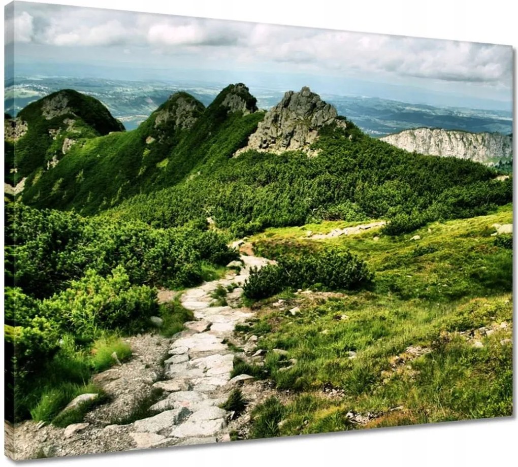 Vászonkép 50x40 Lengyel Tátra Hegyek
