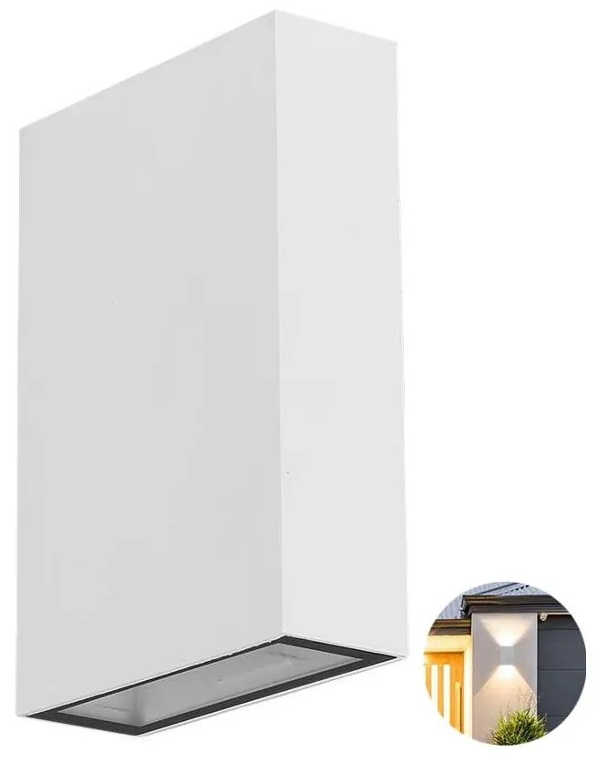 V-Tac LED Kültéri fali lámpa LED/4W/230V 3000K IP65 fehér VT1105