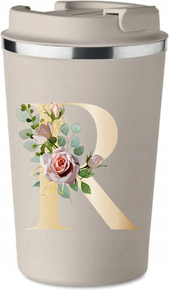 Prémium thermo bögre bézs R Betűvel Robert KT_131_b