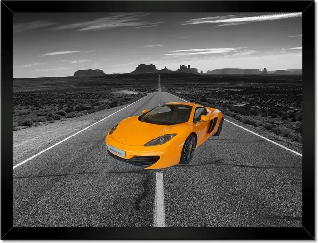 Poszterek keretben 40x30 McLaren sportautó
