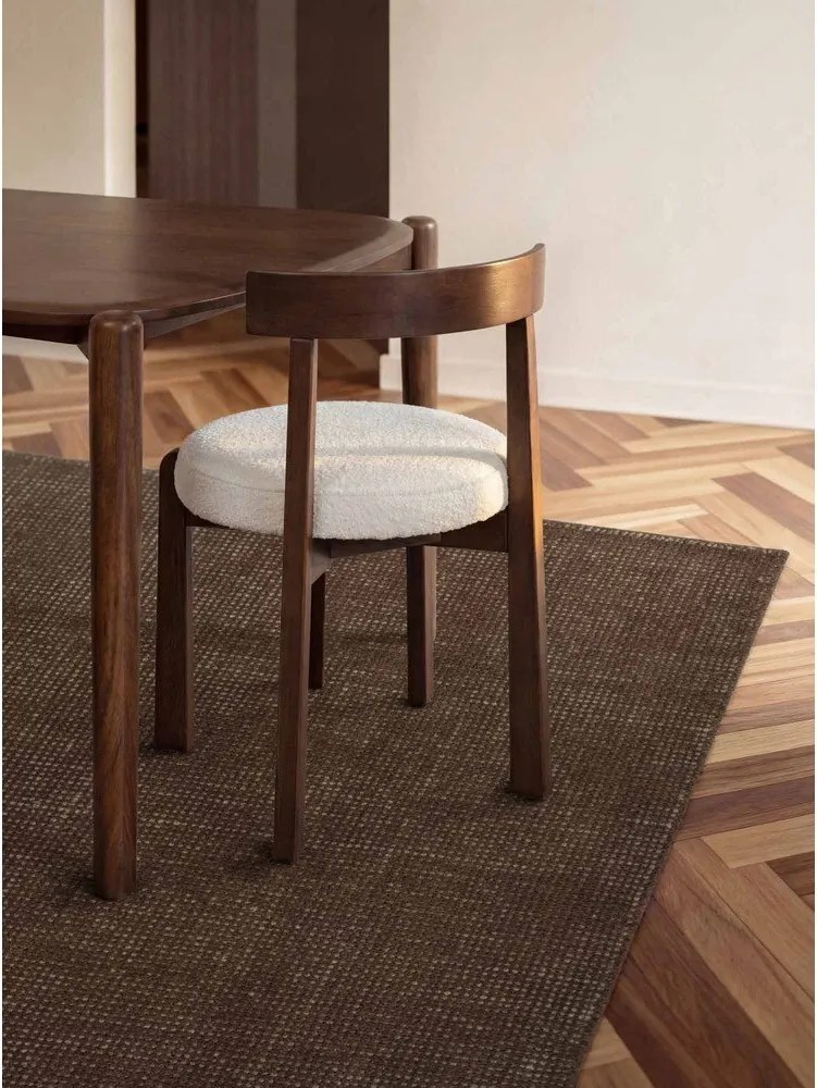 Barna kézi szövésű gyapjú szőnyeg 120x170 cm Greenwich – Ted Baker