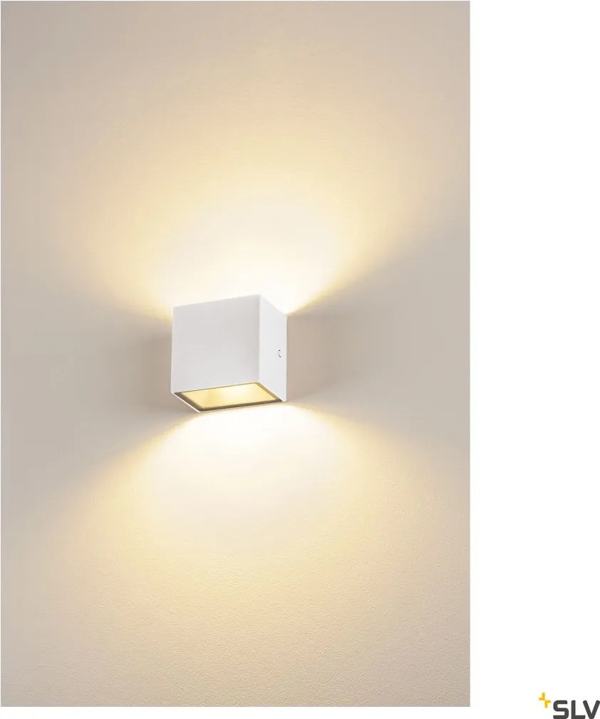 SLV 1002033 SITRA Modern Kültéri Fali Lámpa Fehér LED IP44