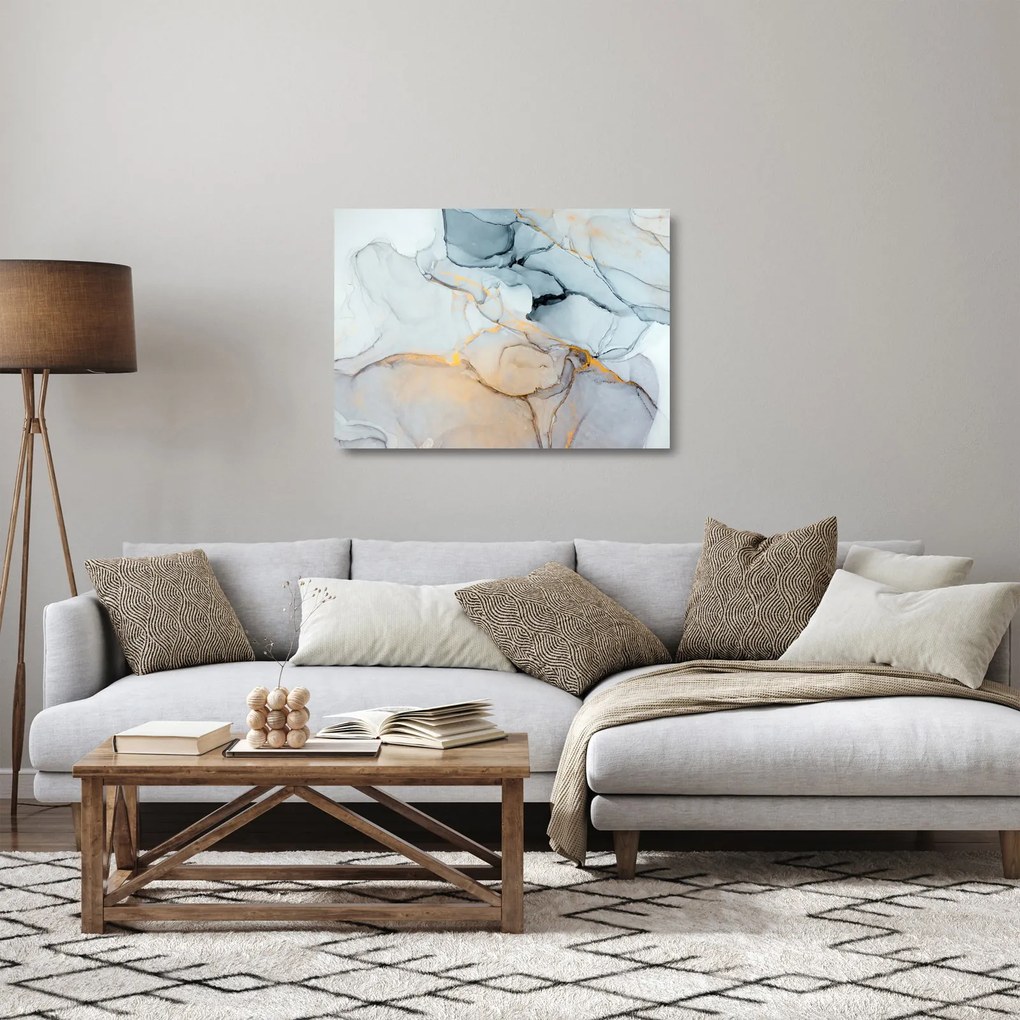 Kép - Márvány (üvegen) (70x50 cm)
