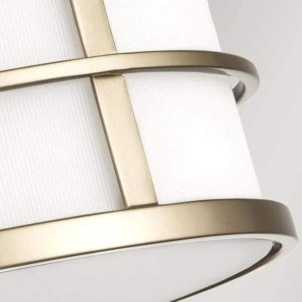 Feiss FE-FUSION-F-PNBR - Mennyezeti lámpatest FUSION 3xE27/40W/230V átm. 34,3 cm aranyszínű