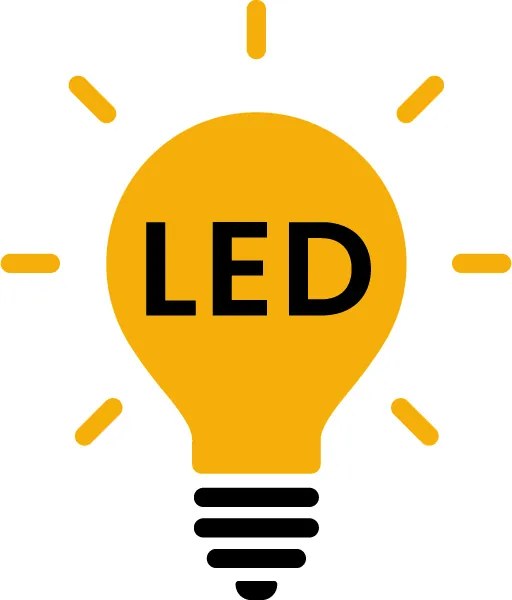 Hatpontos LED világítás UNI - hideg fehér