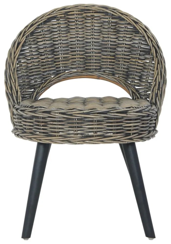 fekete kubu rattan kanapészék