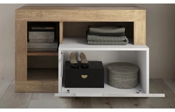 LENOR pad 91x209 cm fehér/barna