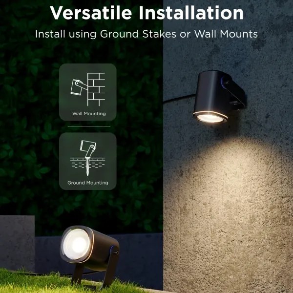 Govee - LED RGBWW Dimmelhető reflektor LED/12W/230V IP67 2700-6500K Wi-Fi