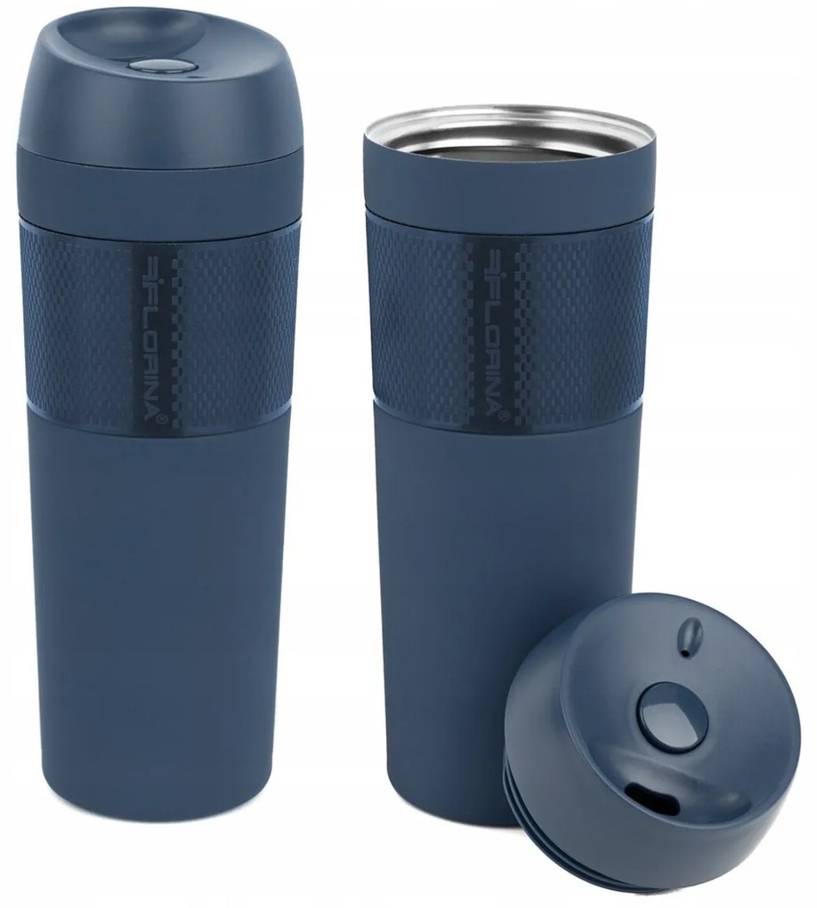 Florina Thermo bögre CALORE 450 ml, kék