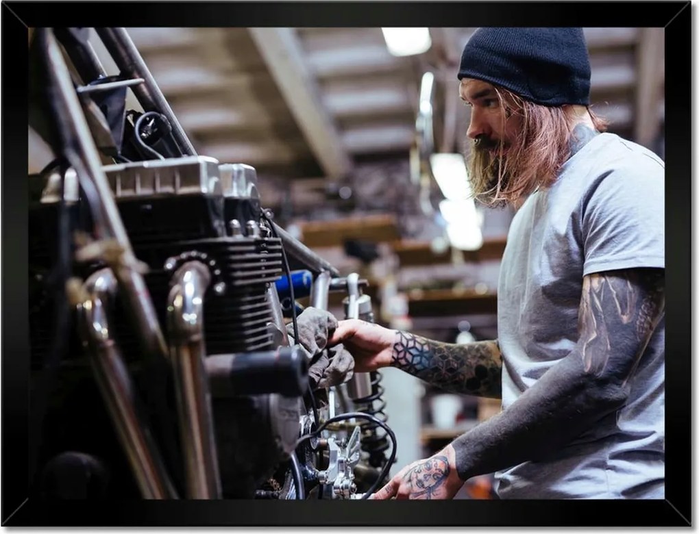 Poszterek keretben 40x30 Motorkerékpár Motorkerékpárok