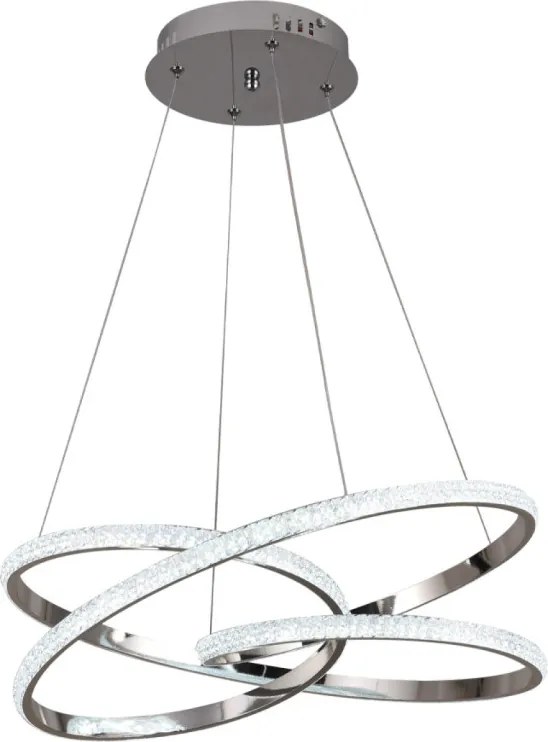 LED függesztett lámpa + távirányító 80 W – J4389/CH
