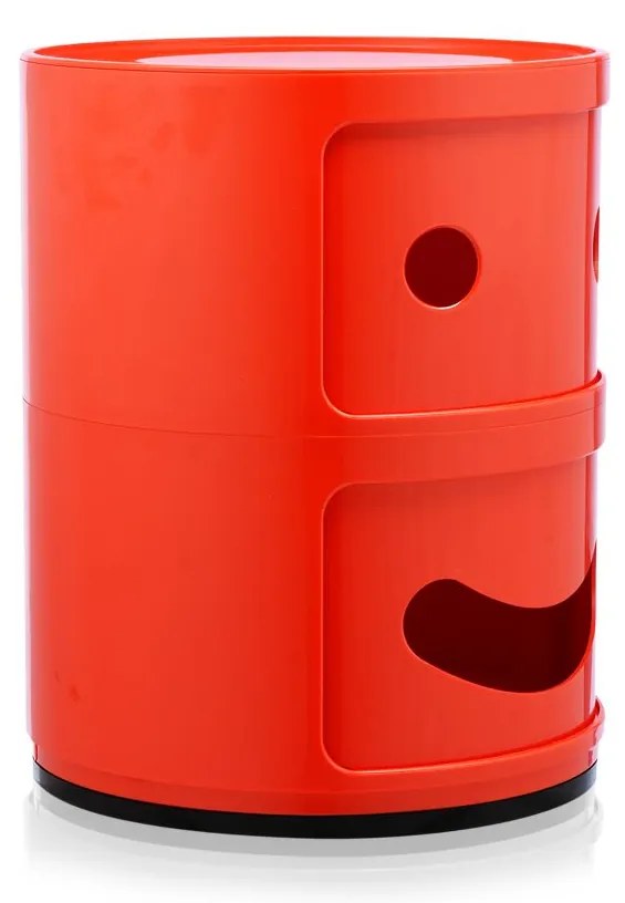 Componibili Smile asztal, piros - Kartell