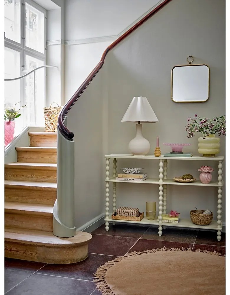 Krémszínű konzolasztal 30x120 cm Salino – Bloomingville