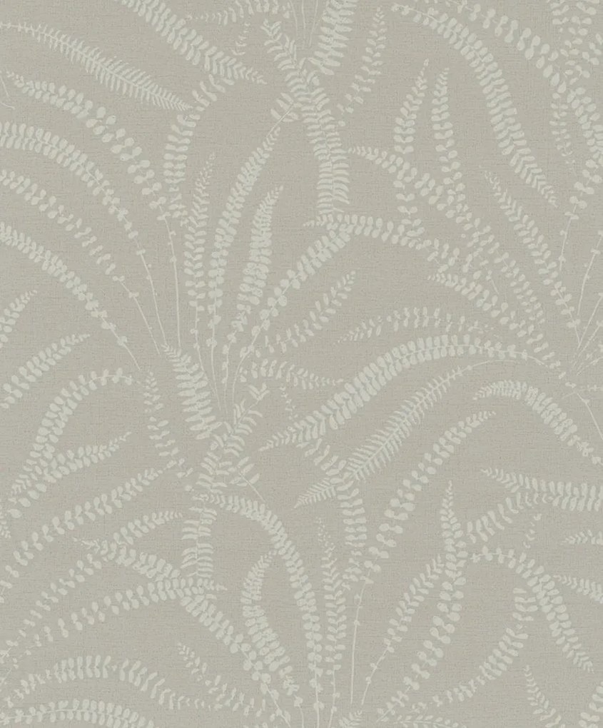 Bézs Tapéta Levél Motívummal A Nappaliba Szövet Hatású Tapéta