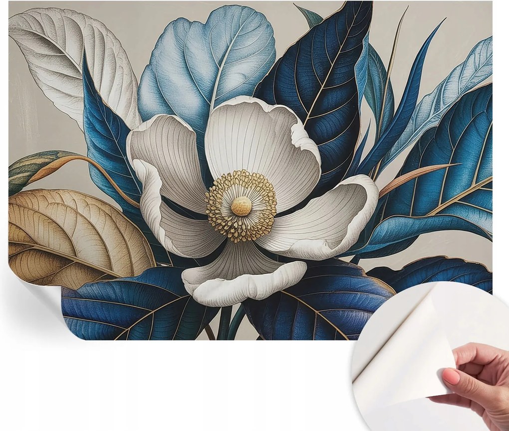 Mosható öntapadós fotótapéta étkezőbe Elegáns növényvilág 208x146 cm