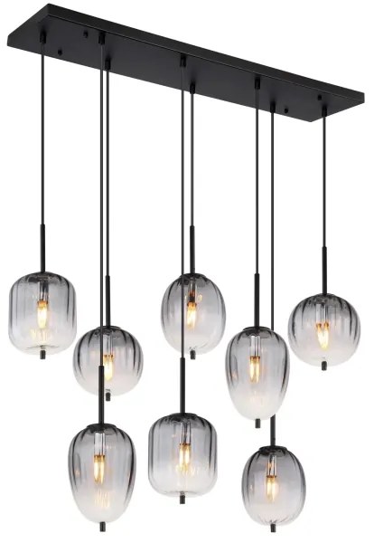 Globo 15215-8 - Csillár zsinóron ATTILA 8xE14/40W/230V