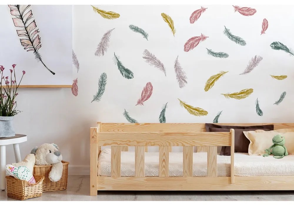 Natúr színű borovi fenyő gyerekágy 80x180 cm Mila CP – Adeko
