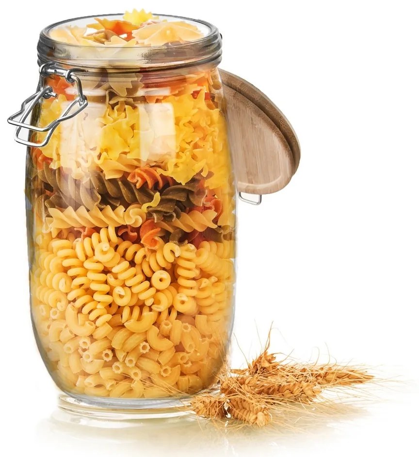 Orion csatos üveg tároló, 2,3 l , 2,3 l