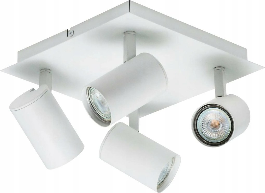 Nordlux Frida 4x35W GU10 mennyezeti spotlámpa fehér 23×23 cm