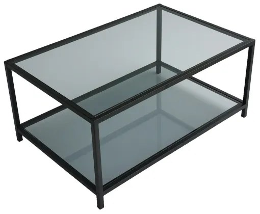 Kávésasztal ASTROSEHPA 40x90 cm fekete