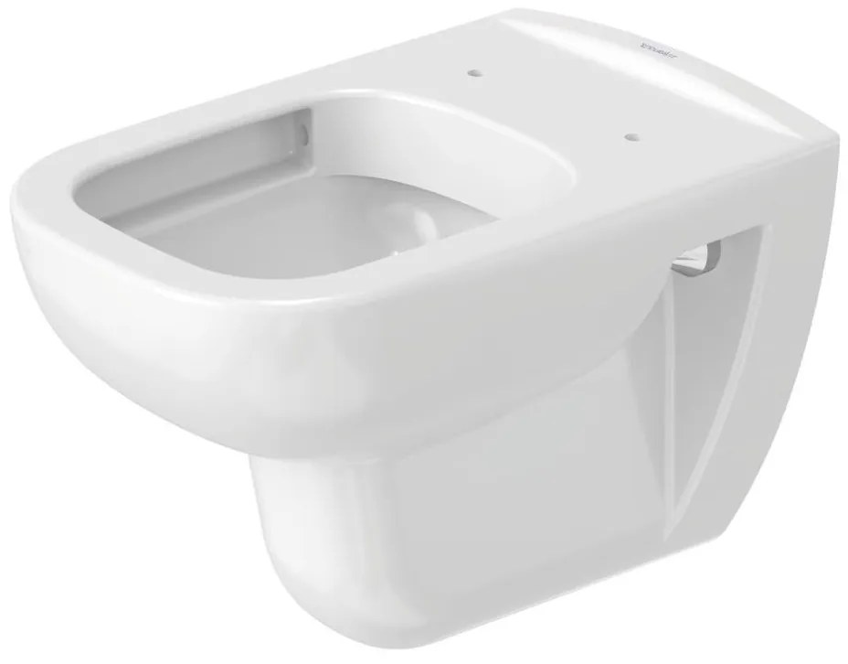 Duravit 25700920002 - Függesztett perem nélküli WC D-CODE kerámia/fényes fehér