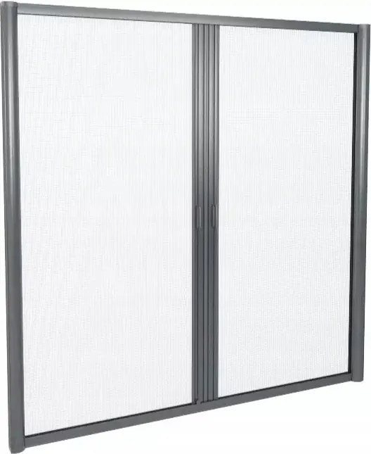 Elegáns Görgős Szúnyogháló Vízszintes Dupla 160 x 130 cm méretre